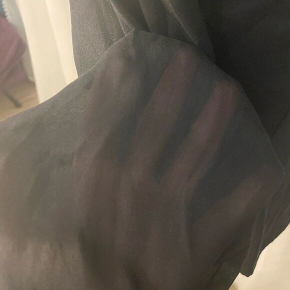 Samy Gicherman couture black blouse, M - Picture 8 of 9